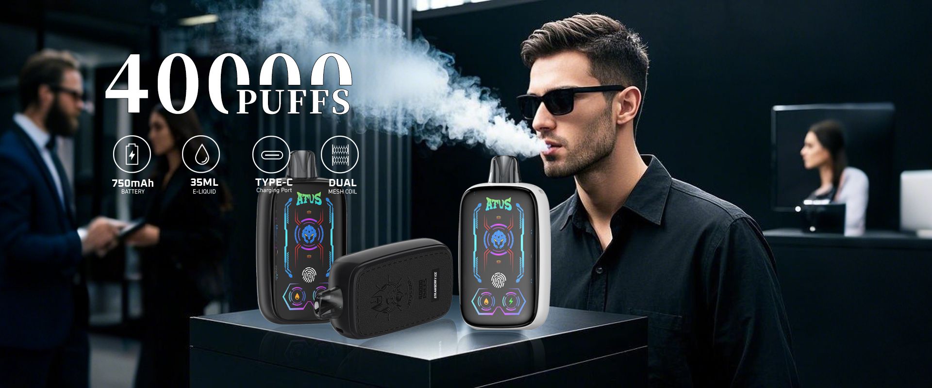 ATVS Vape Schweiz | Einweg E-Zigarette Vorgefüllter Pod Kit System mit Beste Preis
